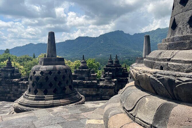 Borobudur Climb up, Merapi, Prambanan All Inclusive Private Tour - Klangon Hill and Merapi Views: Weather Runs the Show