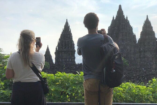 Borobudur Full Climb Up And Prambanan All Inclusive Private Tour - Prambanan climb access: Hindu architecture with Trimurti details