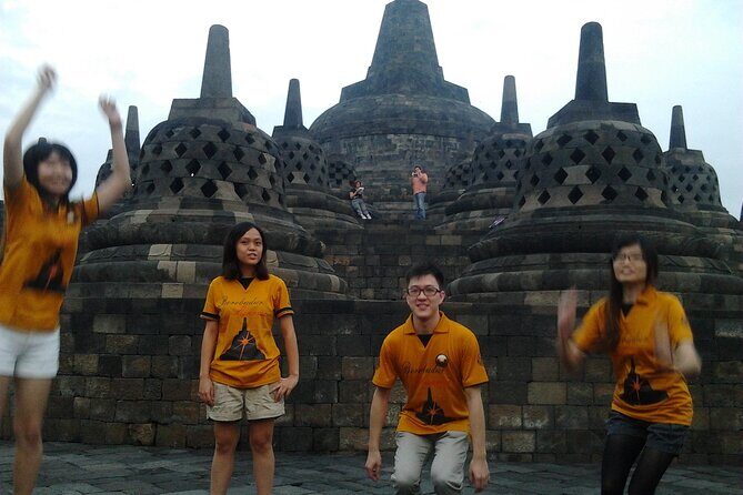 Borobudur Sunrise on the Top of Stupa Borobudur Temple - Manohara Sunrise at Borobudur: Watching Light Hit the Stupa