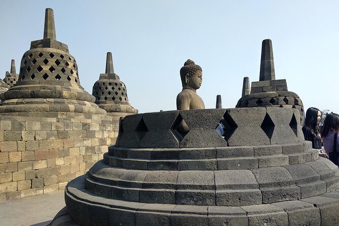 Borobudur,Prambanan and Merapi Volcano Tour . - Borobudur Temple: what a guide helps you notice (and climb fees)