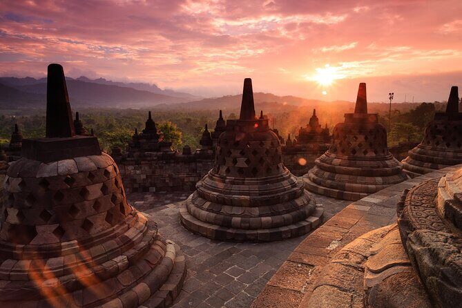 Yogyakarta Borobudur sunrise Guarantee Climb up and Prambanan - Getting There Comfortably: Pickup, Air-Conditioned Ride, and Small Group Flow